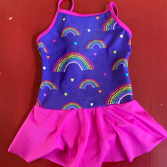 Lands End Rainbow Swimsuit - Picture 1 of 2